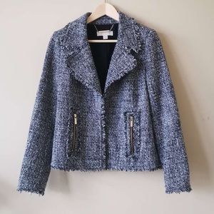 Michael Kors Black & White Tweed Jacket
